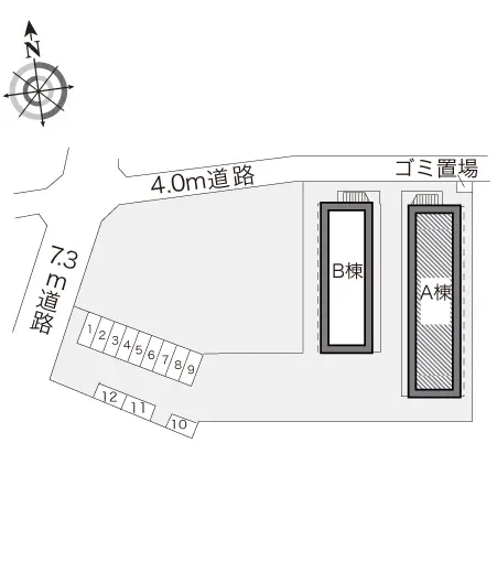 ★手数料０円★千葉市若葉区愛生町　月極駐車場（LP）